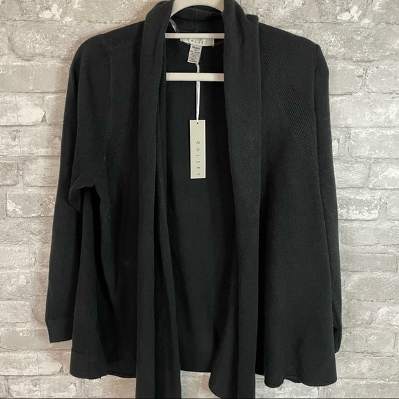 Ralsey Black Drapey Cardigan NWT - Picture 1 of 3